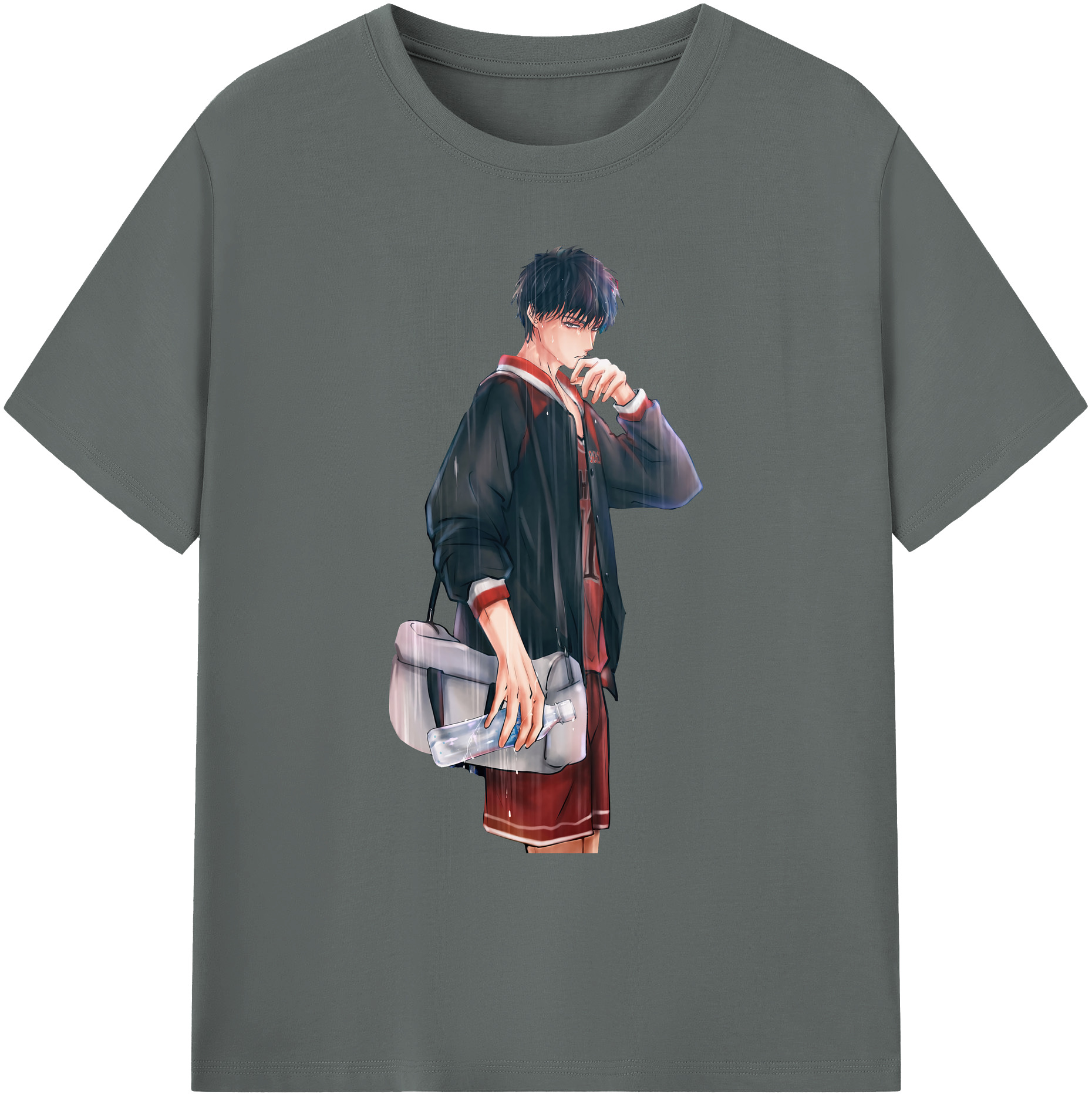 （画像用） SLAM DUNK／スラムダンク 綿100％ メンズ半袖Tシャツ｜肌触りやわらか＆通気性
